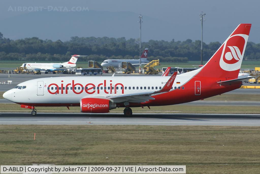 D-ABLD, 2008 Boeing 737-76J C/N 36117, Air Berlin Boeing 737-76J(WL)