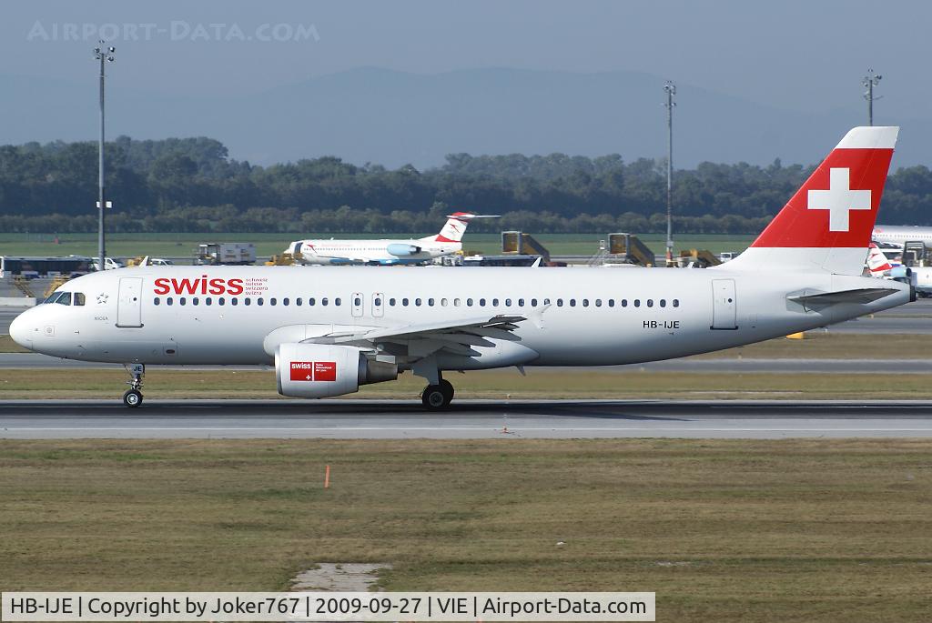 HB-IJE, 1995 Airbus A320-214 C/N 559, Swiss Airbus A320-214
