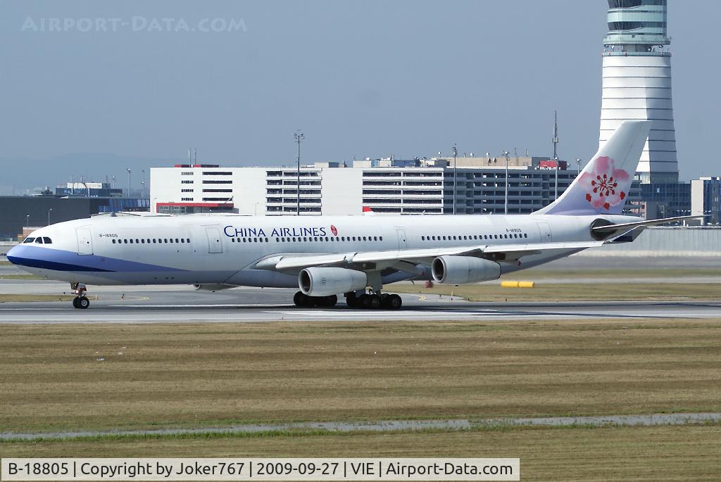 B-18805, 2001 Airbus A340-313X C/N 415, China Airlines Airbus A340-313X