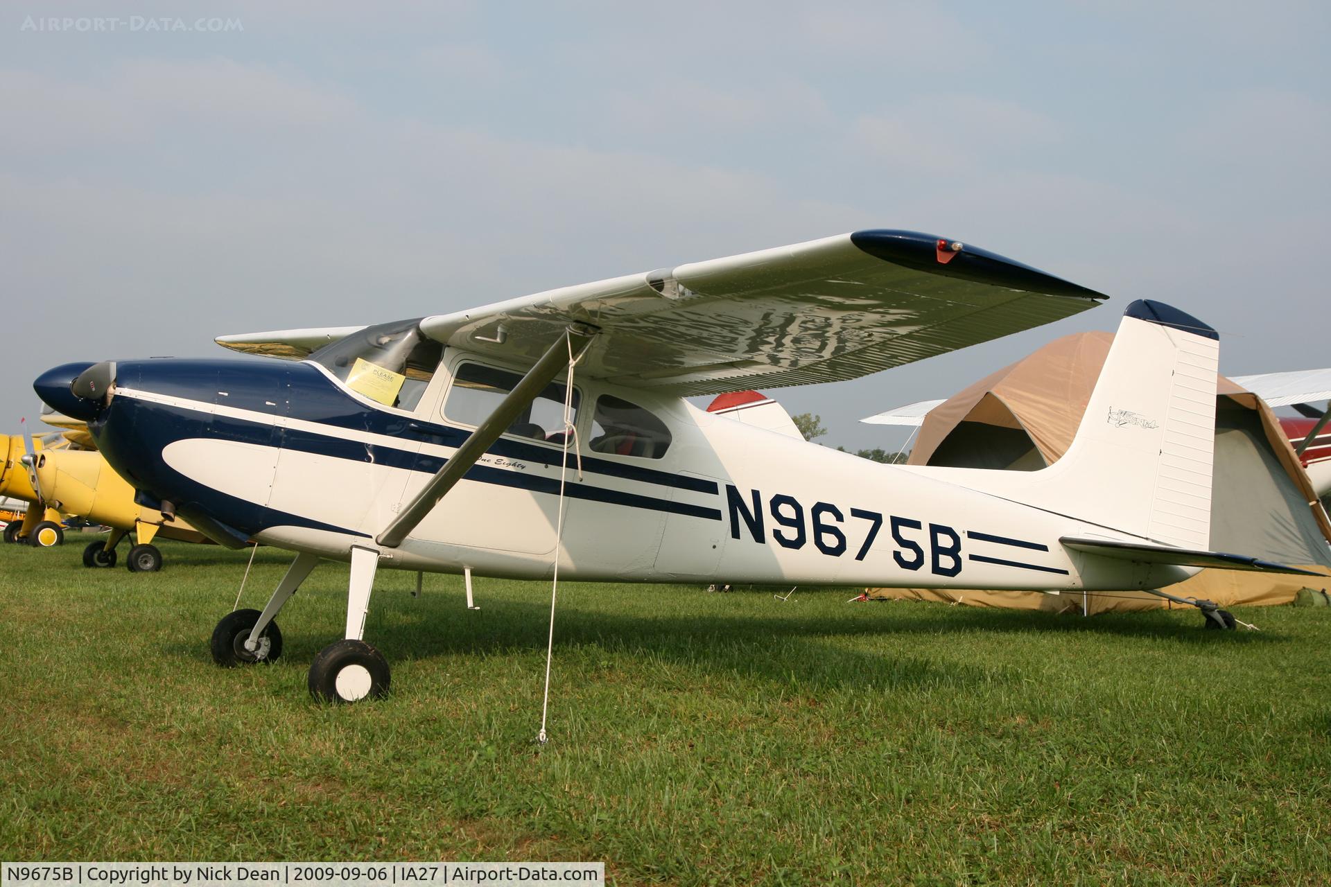 N9675B, 1957 Cessna 180A C/N 32972, IA27