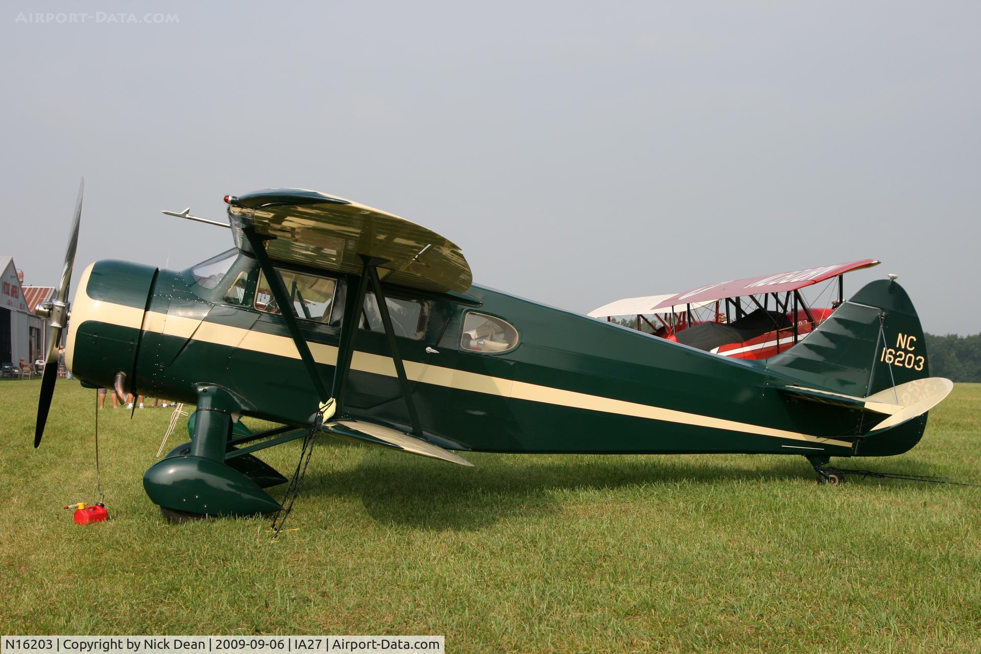 N16203, 1936 Waco ZQC-6 C/N 4422, IA27