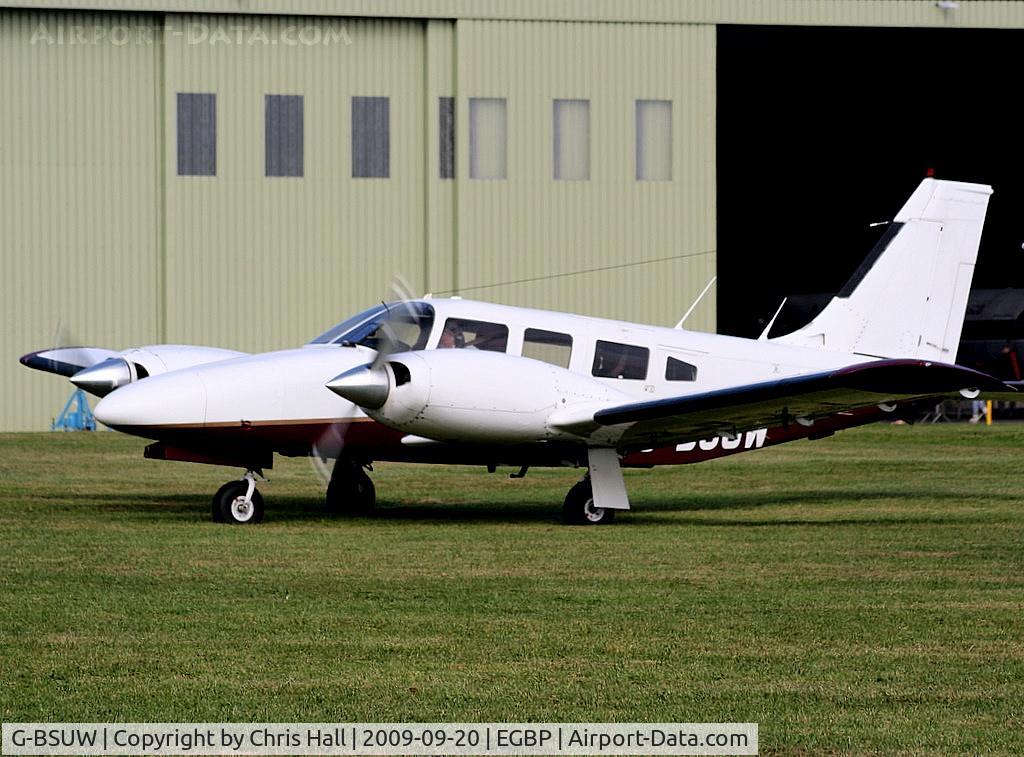 G-BSUW, 1977 Piper PA-34-200T Seneca II C/N 34-7870081, NPD Direct Ltd, Previous ID: N2360M