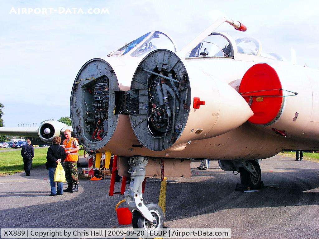 XX889, 1974 Hawker Siddeley Buccaneer S.2B C/N B3-05-73, veteran of the 1991 Gulf War