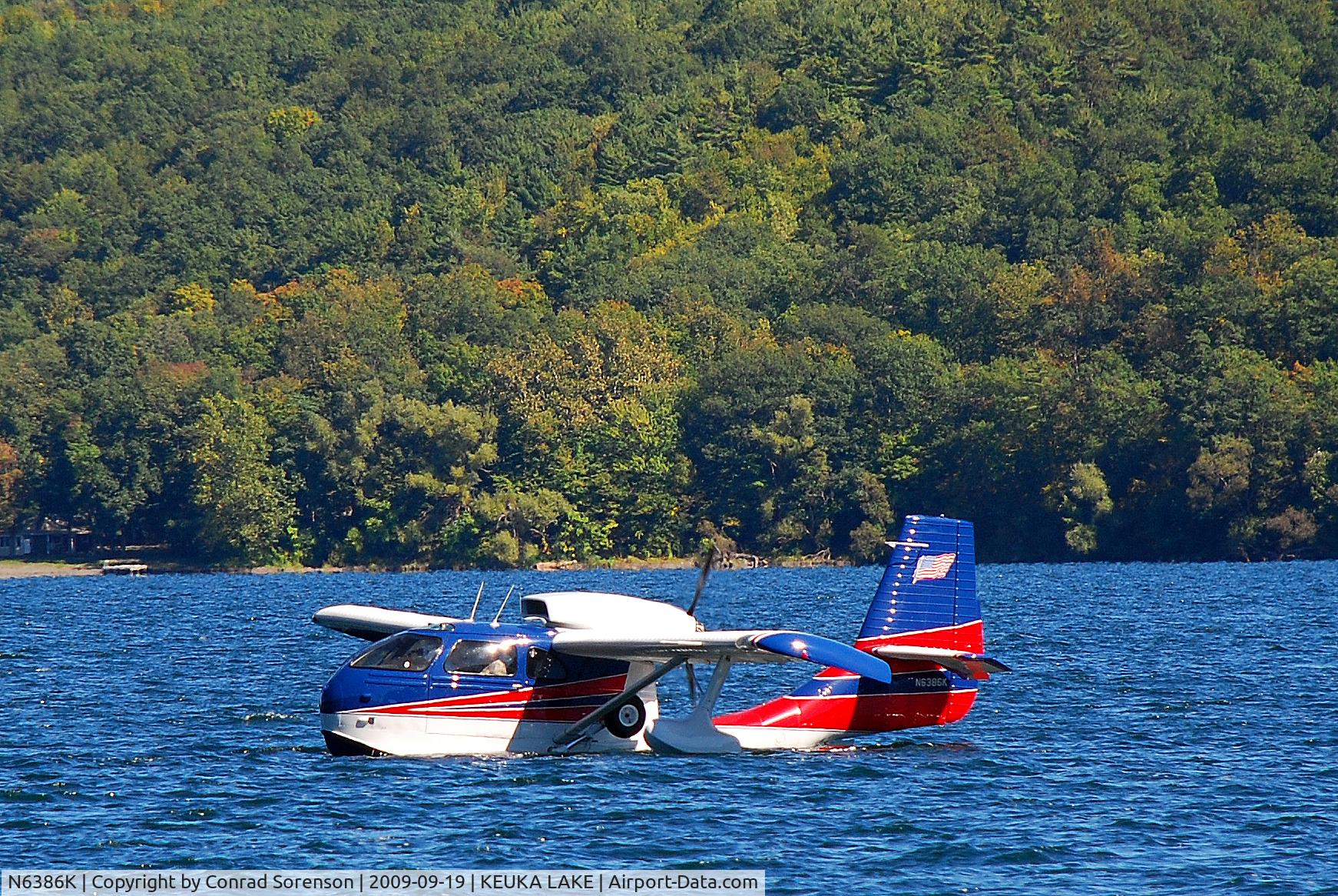 N6386K, 1947 Republic RC-3 Seabee C/N 615, 2009 Seaplane Homecoming, Hammondsport, NY