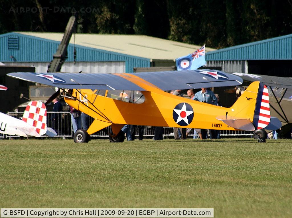 G-BSFD, 1946 Piper J3C-65 Cub Cub C/N 16037, Privately owned