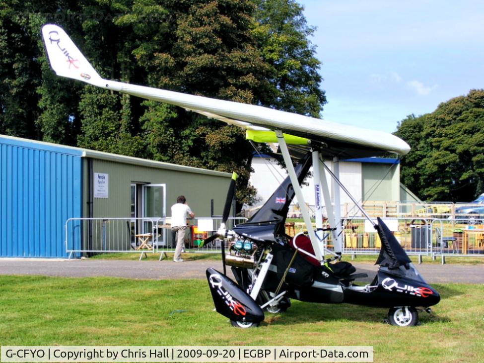 G-CFYO, 2009 P&M Aviation QuikR C/N 8434, Privately owned