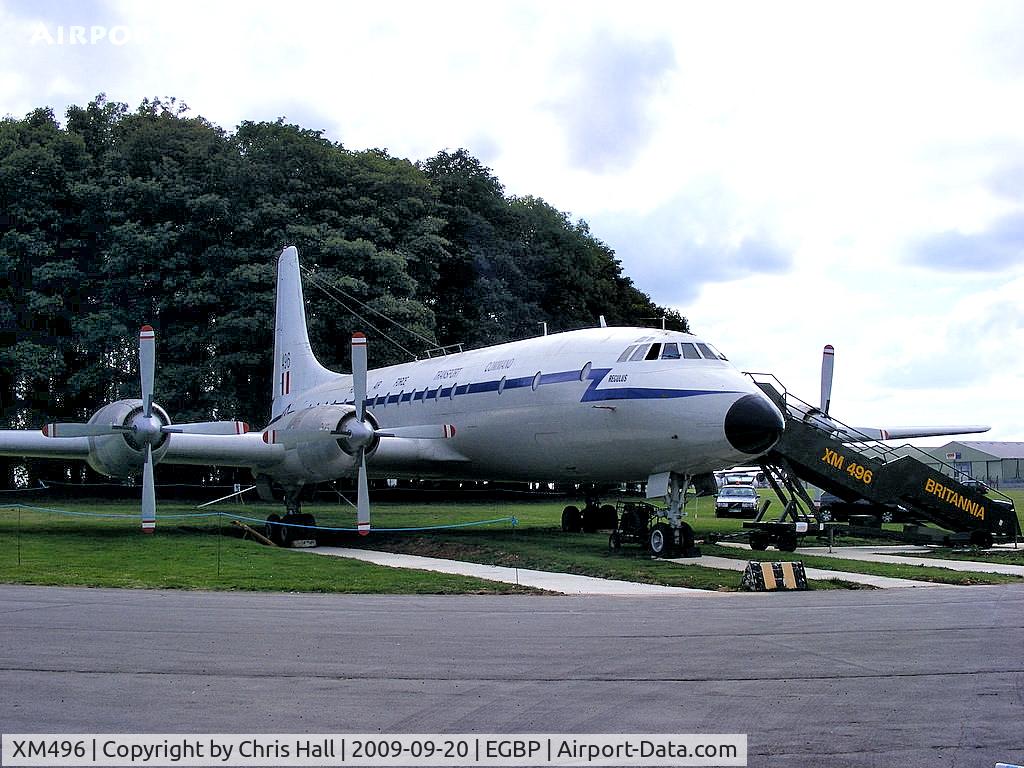 XM496, 1959 Bristol Britannia C.1 (175 Britannia 253F) C/N 13508, Bristol Britannia  'REGULUS'