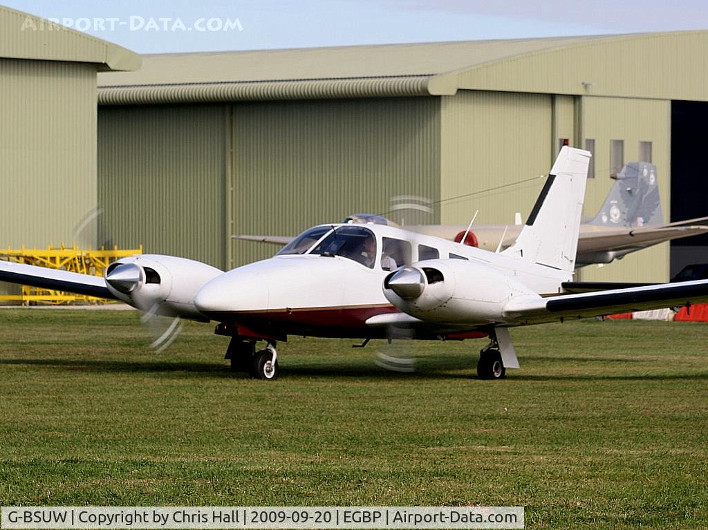 G-BSUW, 1977 Piper PA-34-200T Seneca II C/N 34-7870081, NPD Direct Ltd, Previous ID: N2360M