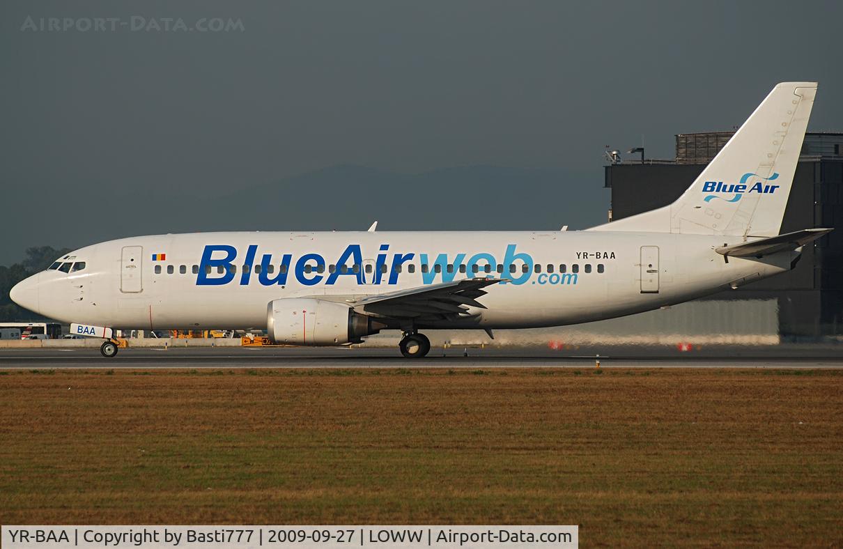 YR-BAA, 1994 Boeing 737-33A C/N 27267, BlueAir in Vienna