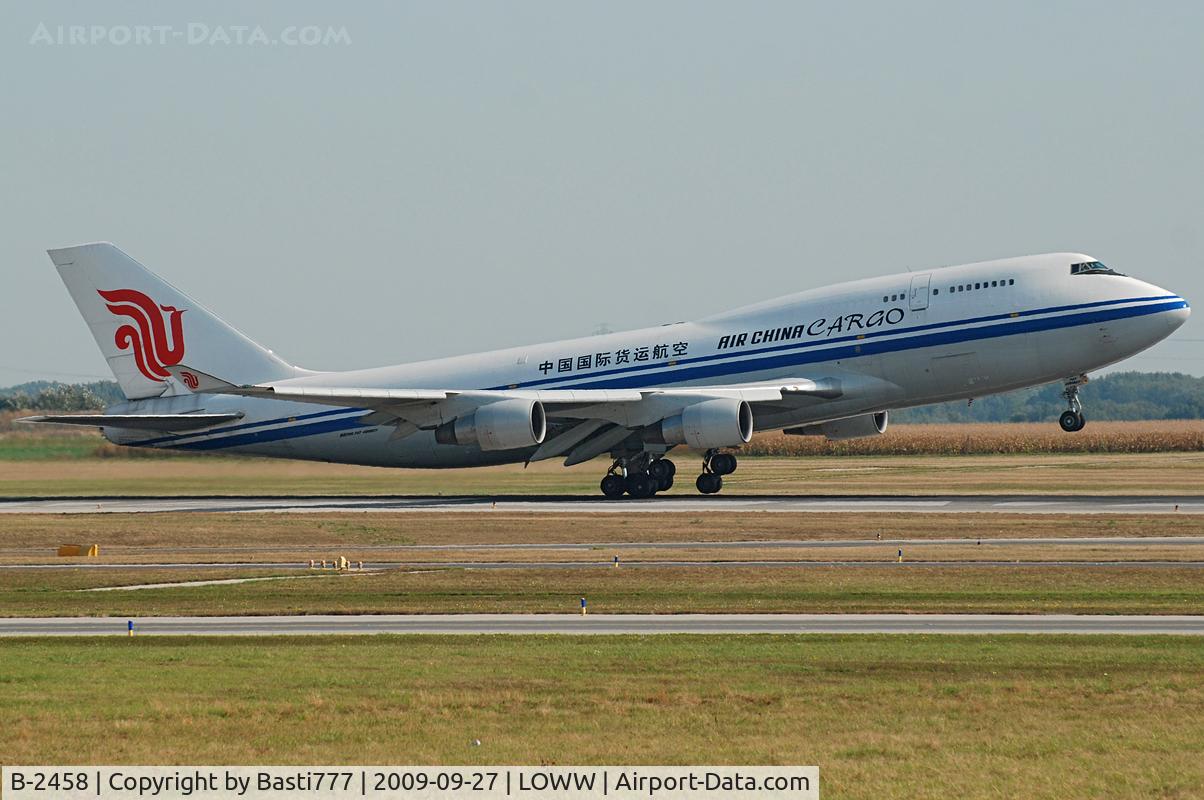 B-2458, 1990 Boeing 747-4J6/BCF C/N 24347, Air China Cargo - Rotation
