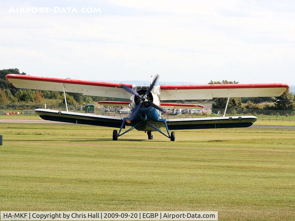 HA-MKF, 1985 Antonov An-2TP C/N 1G233-43, Displaying at the Kemble Battle of Britain weekend