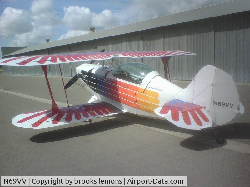 N69VV, Christen Eagle II C/N VOYCE-0001, aircraft has been repainted