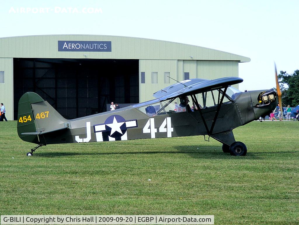 G-BILI, 1948 Piper L-4J Grasshopper (J3C-65D) C/N 13207, Previous ID: F-BDTB