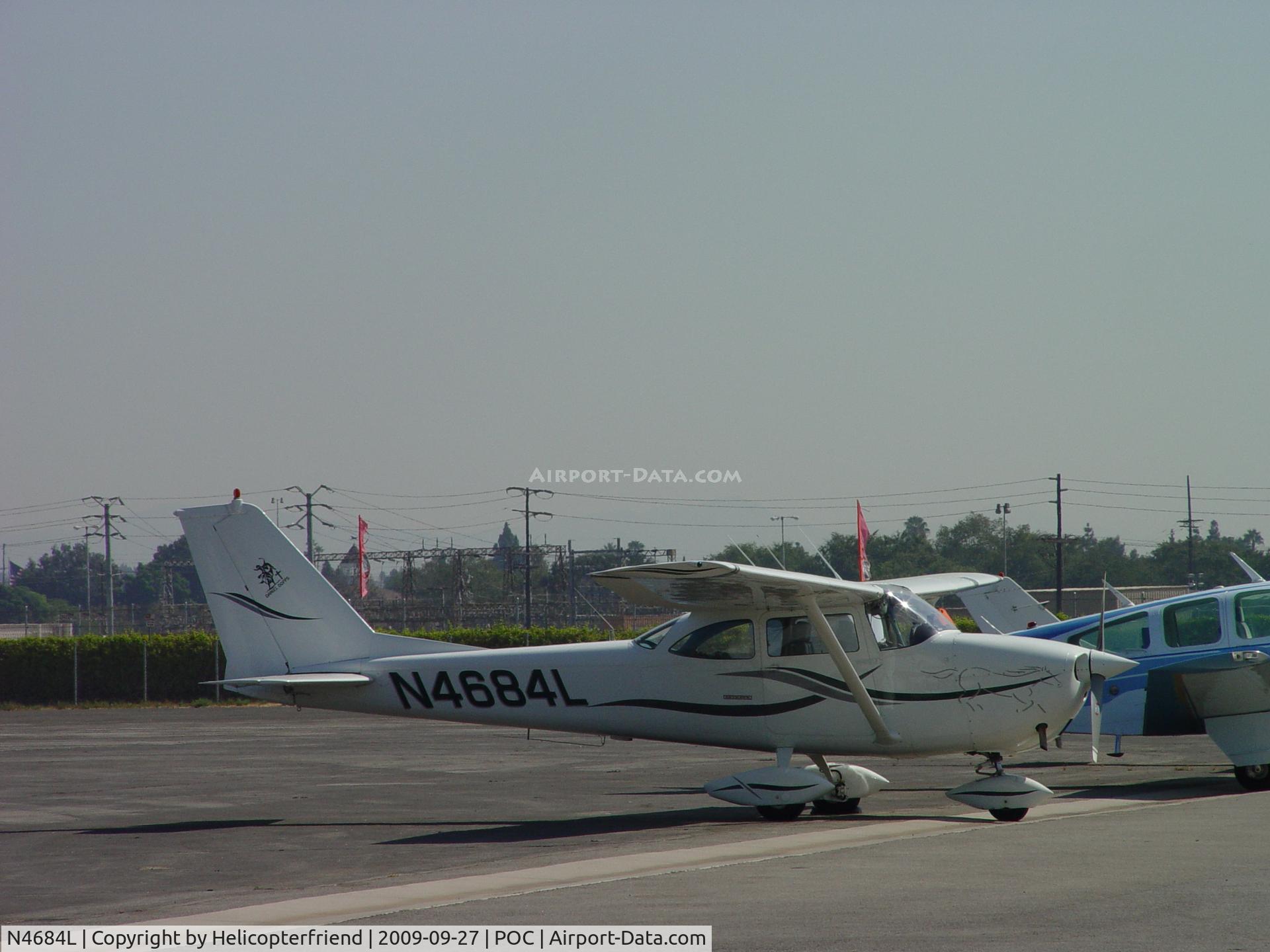 N4684L, 1966 Cessna 172G C/N 17254679, Parked at Howard Aviation, Brackett Field