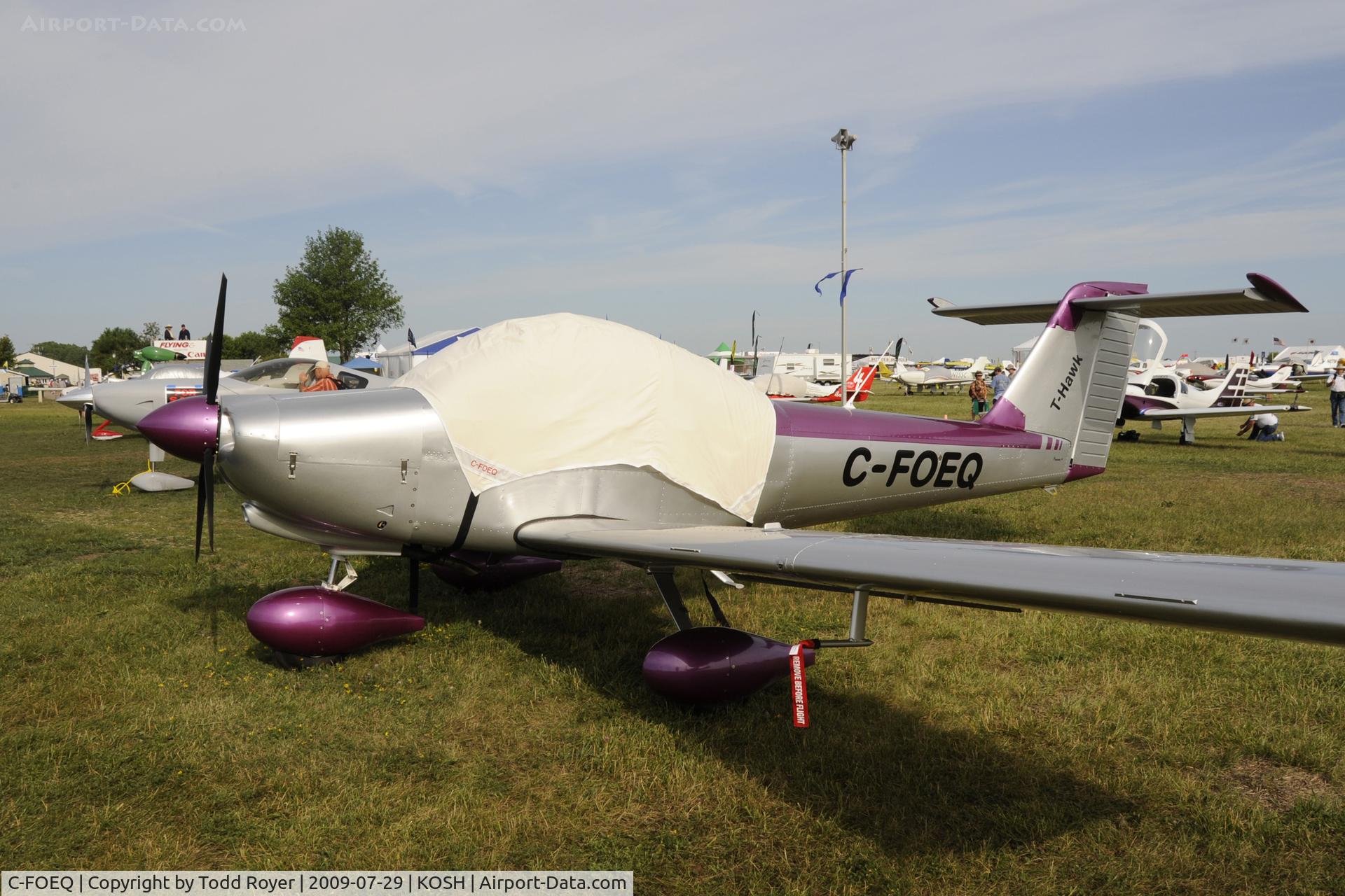 C-FOEQ, 2007 Hawk T-HAWK JA 38 C/N 0158, Oshkosh EAA Fly-in 2009