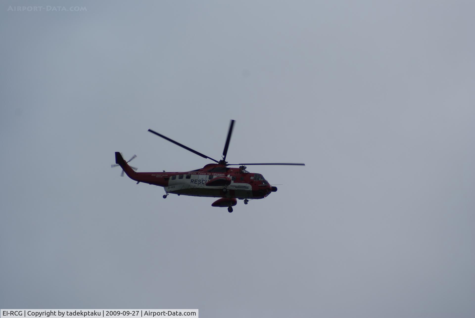 EI-RCG, 1978 Sikorsky S-61N C/N 61807, SAR Helicopter in flight near Limerick, Ireland