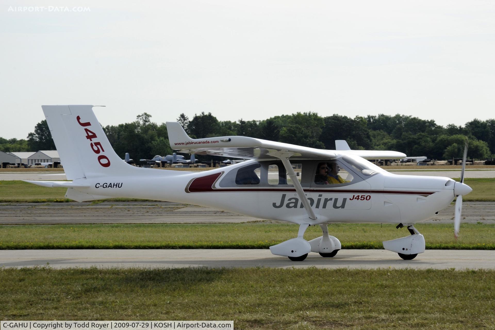 C-GAHU, 2004 Jabiru J450 C/N 101, Taxi for departure
