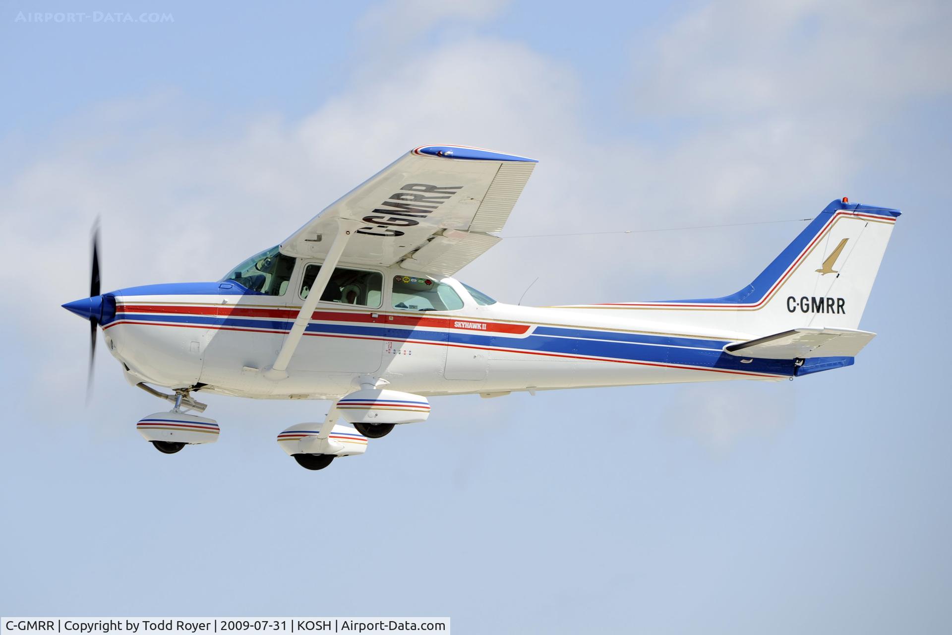 C-GMRR, 1980 Cessna 172N C/N 17274001, Departing OSH on 27