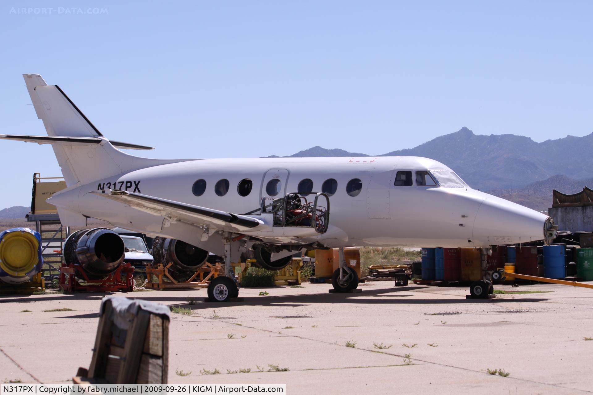 N317PX, British Aerospace BAe Jetstream 3101 C/N 688, Being dismanteled