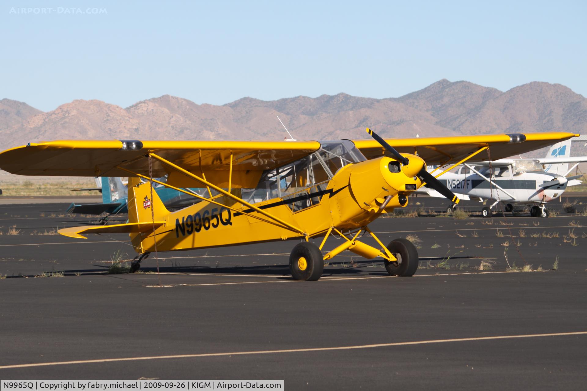 N9965Q, 1955 Piper L-21B Super Cub (PA-18-135) C/N 18-3957, Owned by Shebly aviation