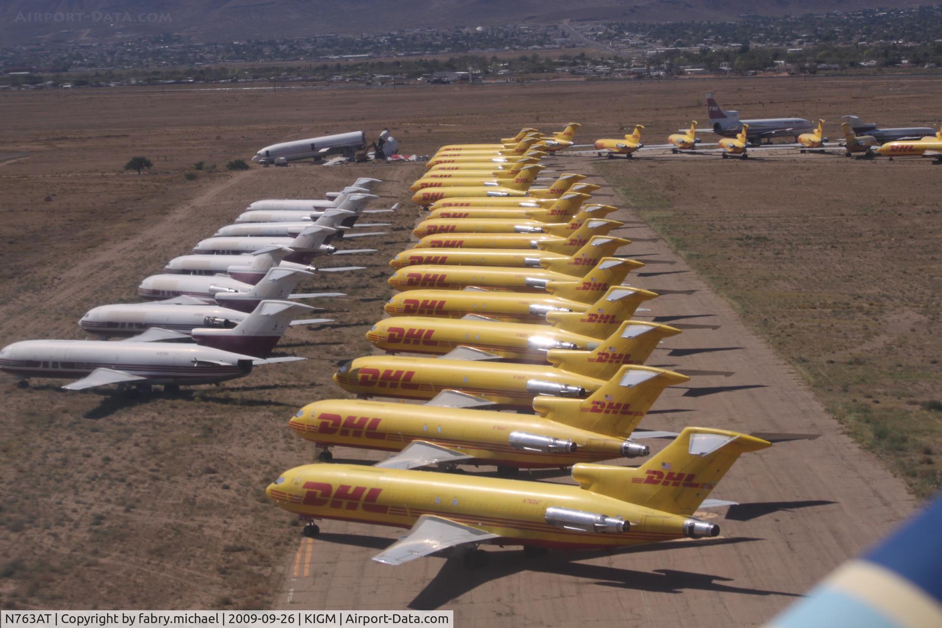N763AT, 1982 Boeing 727-264 C/N 22983, Stored amongst others