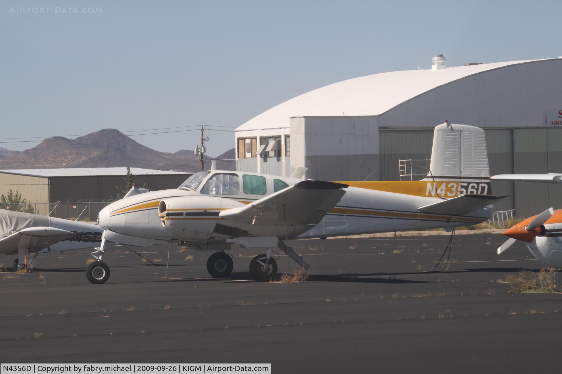 N4356D, 1956 Beech D50 Twin Bonanza C/N DH-119, What a beauty sitting around here