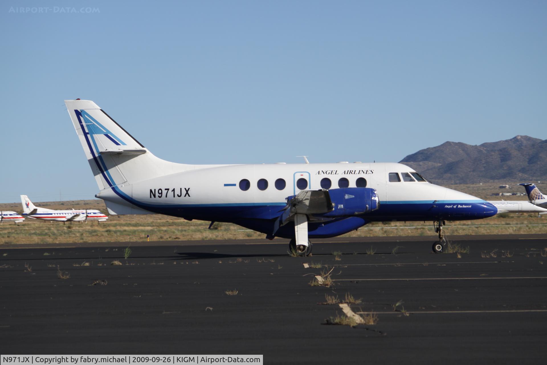 N971JX, British Aerospace BAe-3201 Jetstream C/N 971, Stored, for sale. Hopefully this one will make it to the sky again