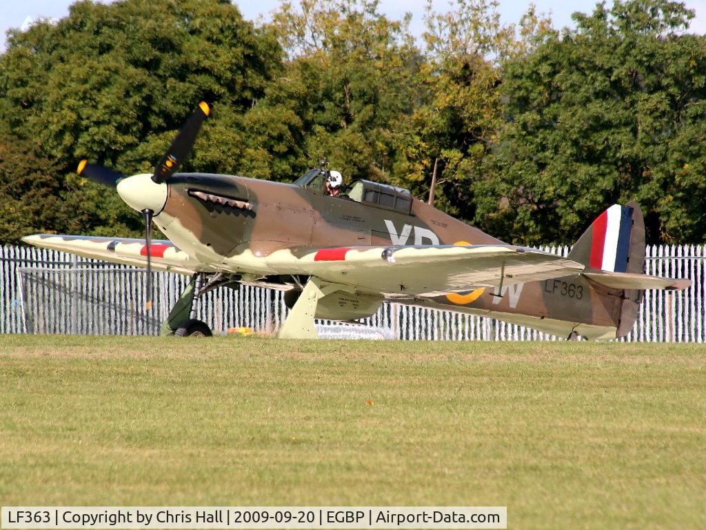 LF363, 1944 Hawker Hurricane IIC C/N 41H/469290, Battle of Britain Memorial Flight