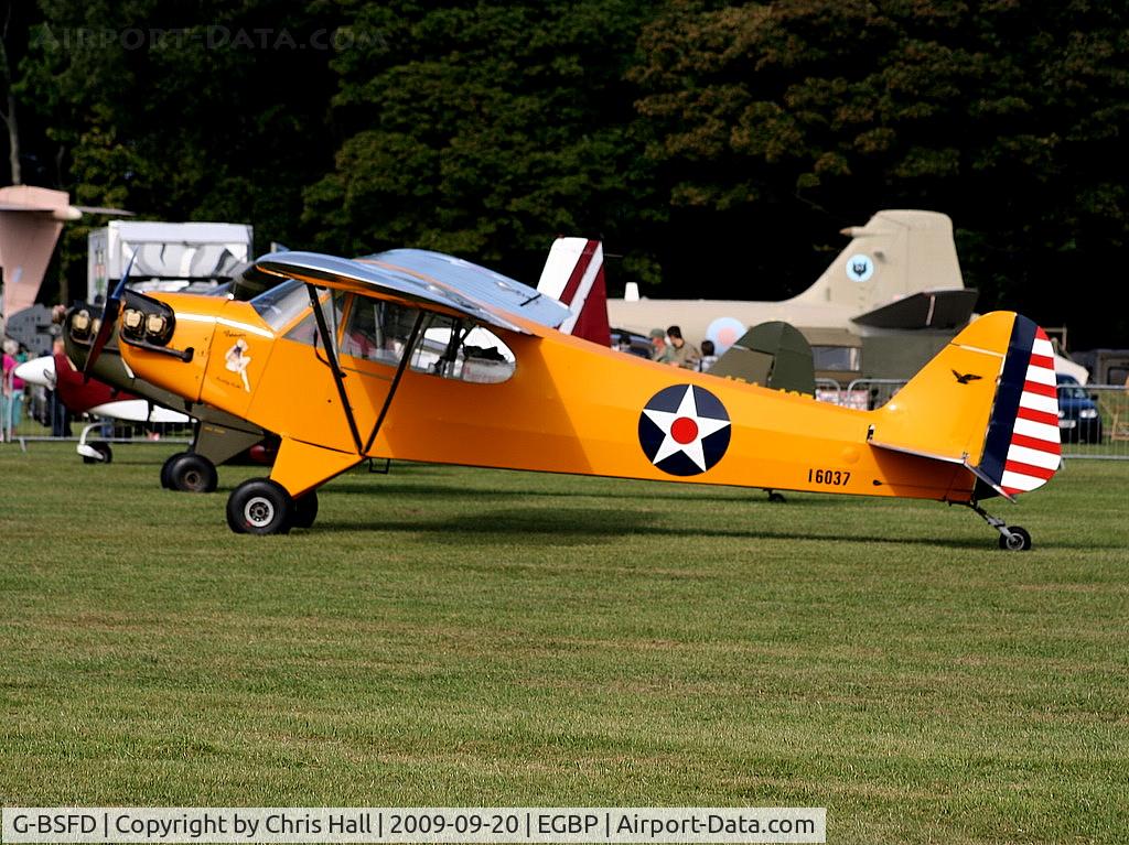 G-BSFD, 1946 Piper J3C-65 Cub Cub C/N 16037, Privately owned