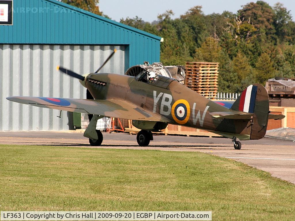 LF363, 1944 Hawker Hurricane IIC C/N 41H/469290, Battle of Britain Memorial Flight