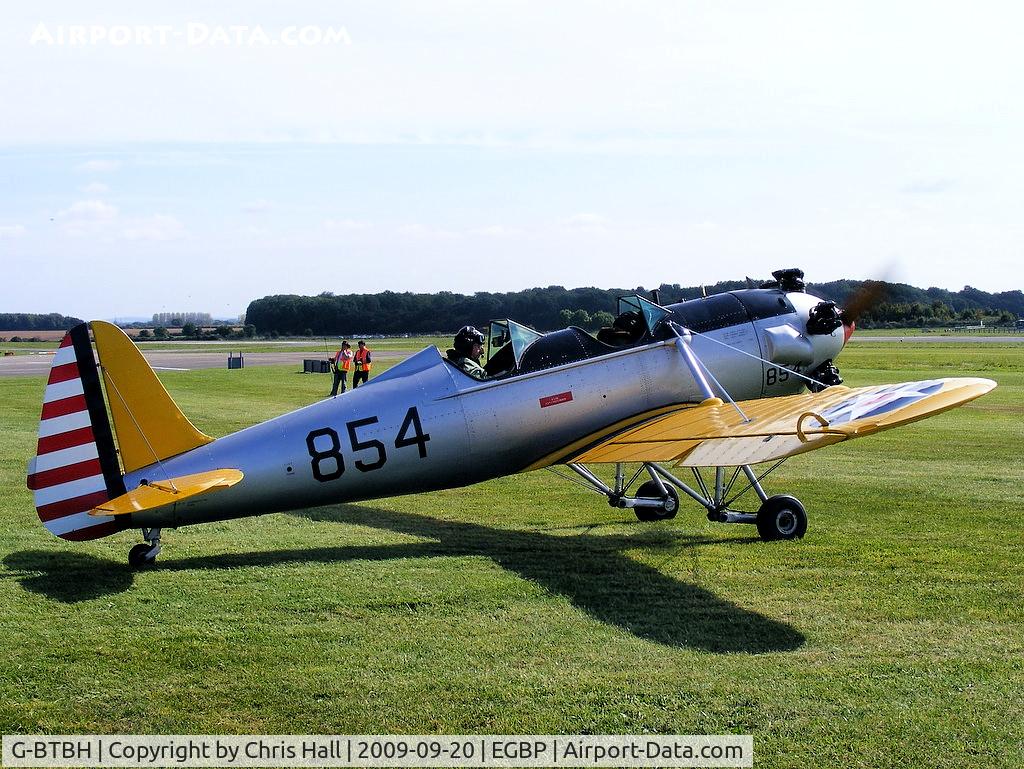 G-BTBH, 1942 Ryan PT-22 Recruit (ST3KR) C/N 2063, in USAAC colours and wearing the serial 854