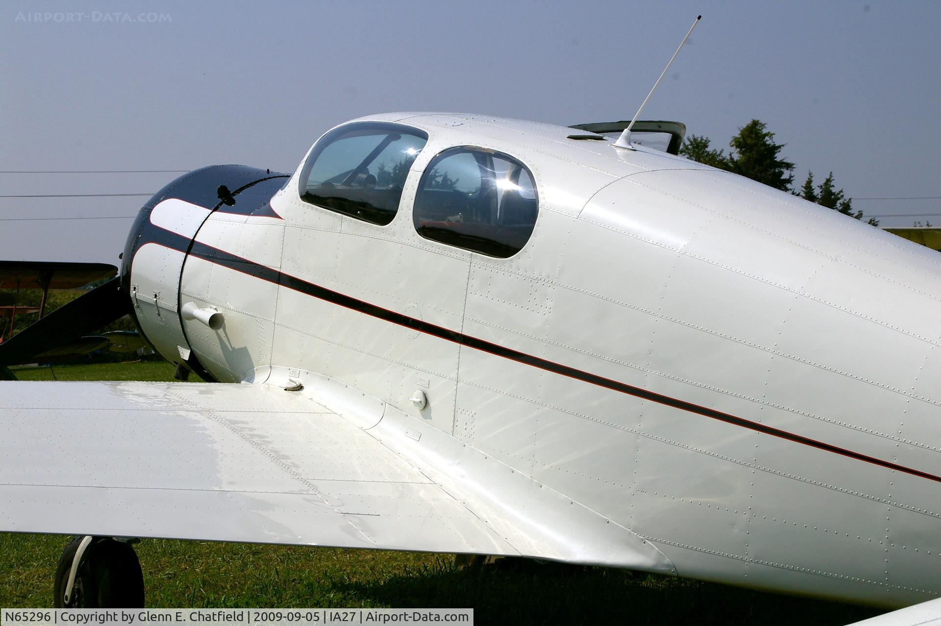 N65296, 1940 Harlow PJC-2 C/N 7, At the Antique Airplane Association Fly In.