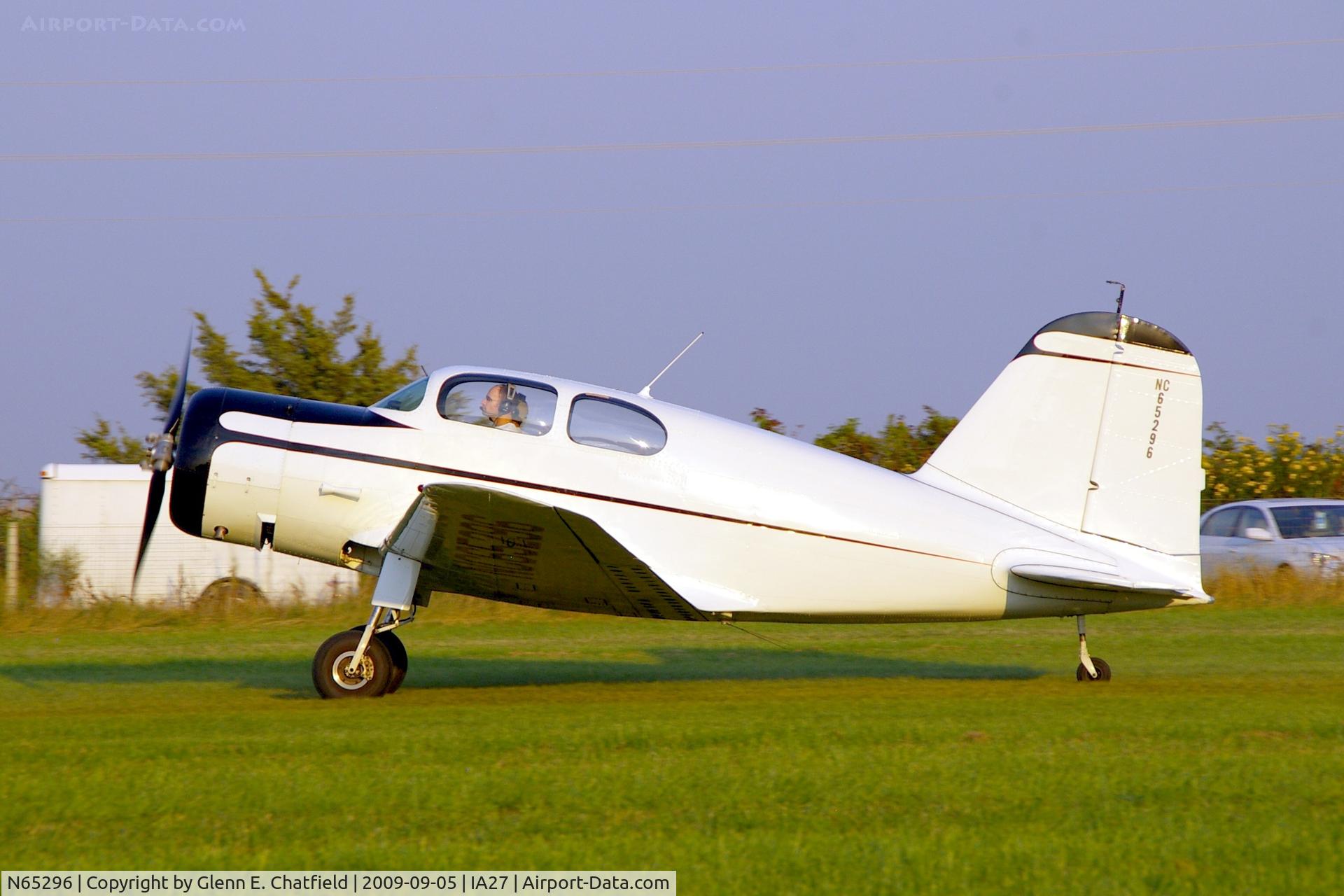 N65296, 1940 Harlow PJC-2 C/N 7, At the Antique Airplane Association Fly In.