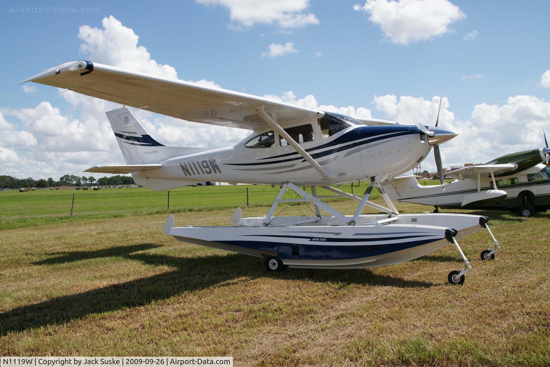 N1119W, 2005 Cessna 182T Skylane C/N 18281575, Sea Plane Pilots Assn. Splash in
