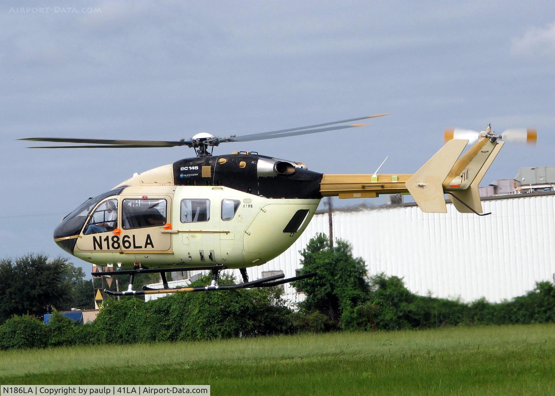 N186LA, 2008 Eurocopter-Kawasaki EC-145 (BK-117C-2) C/N 9185, At Metro Aviation.