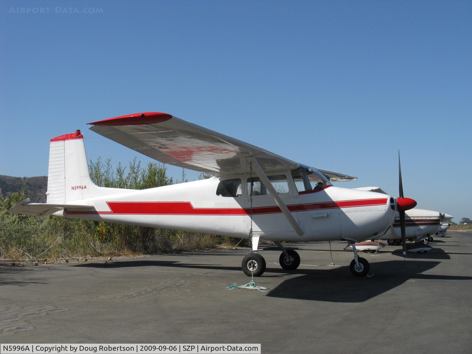 N5996A, 1956 Cessna 172 C/N 28596, 1956 Cessna 172, Continental O-300 145 Hp six cylinder engine
