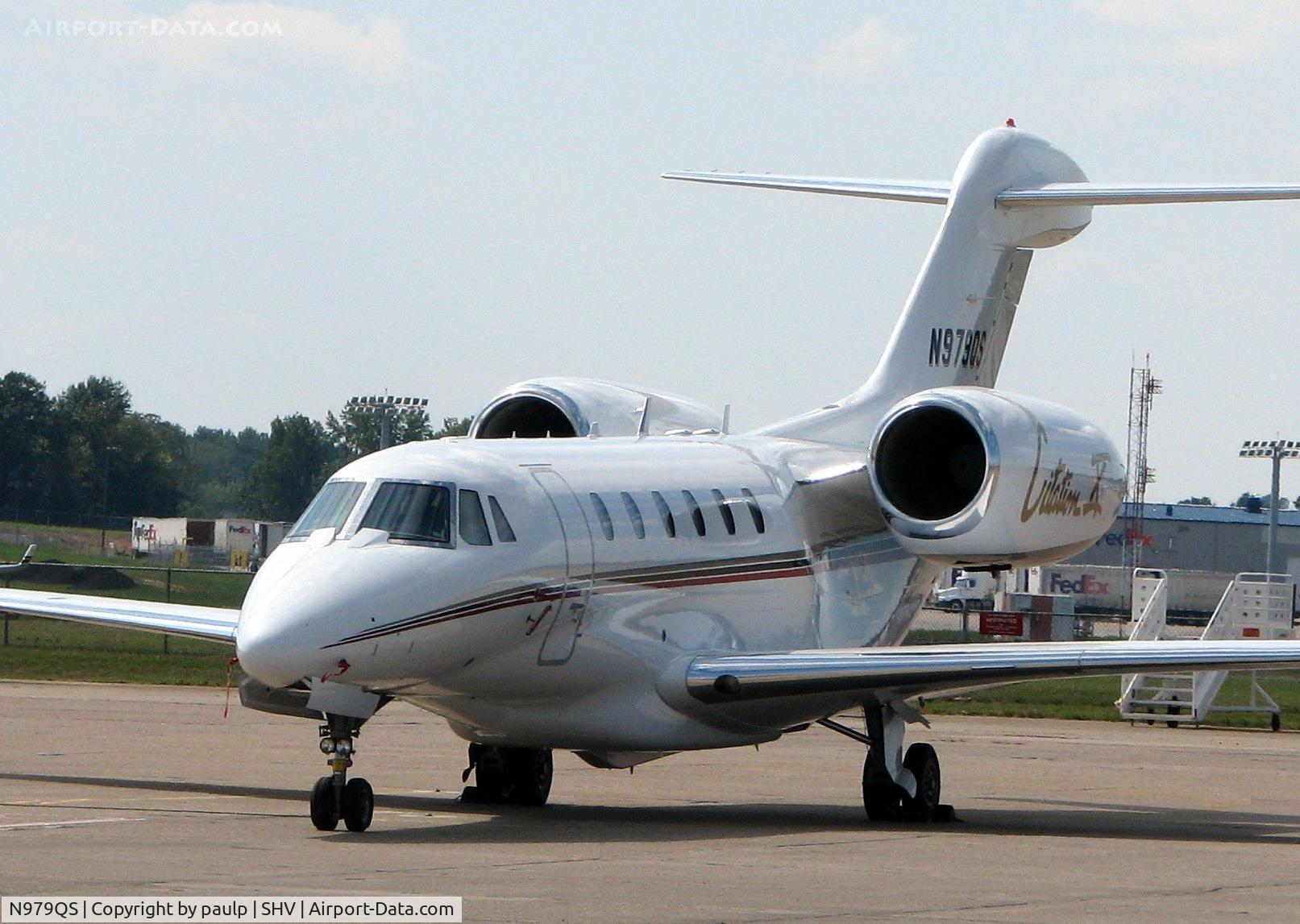 N979QS, 1999 Cessna 750 Citation X Citation X C/N 750-0079, At Shreveport Regional.