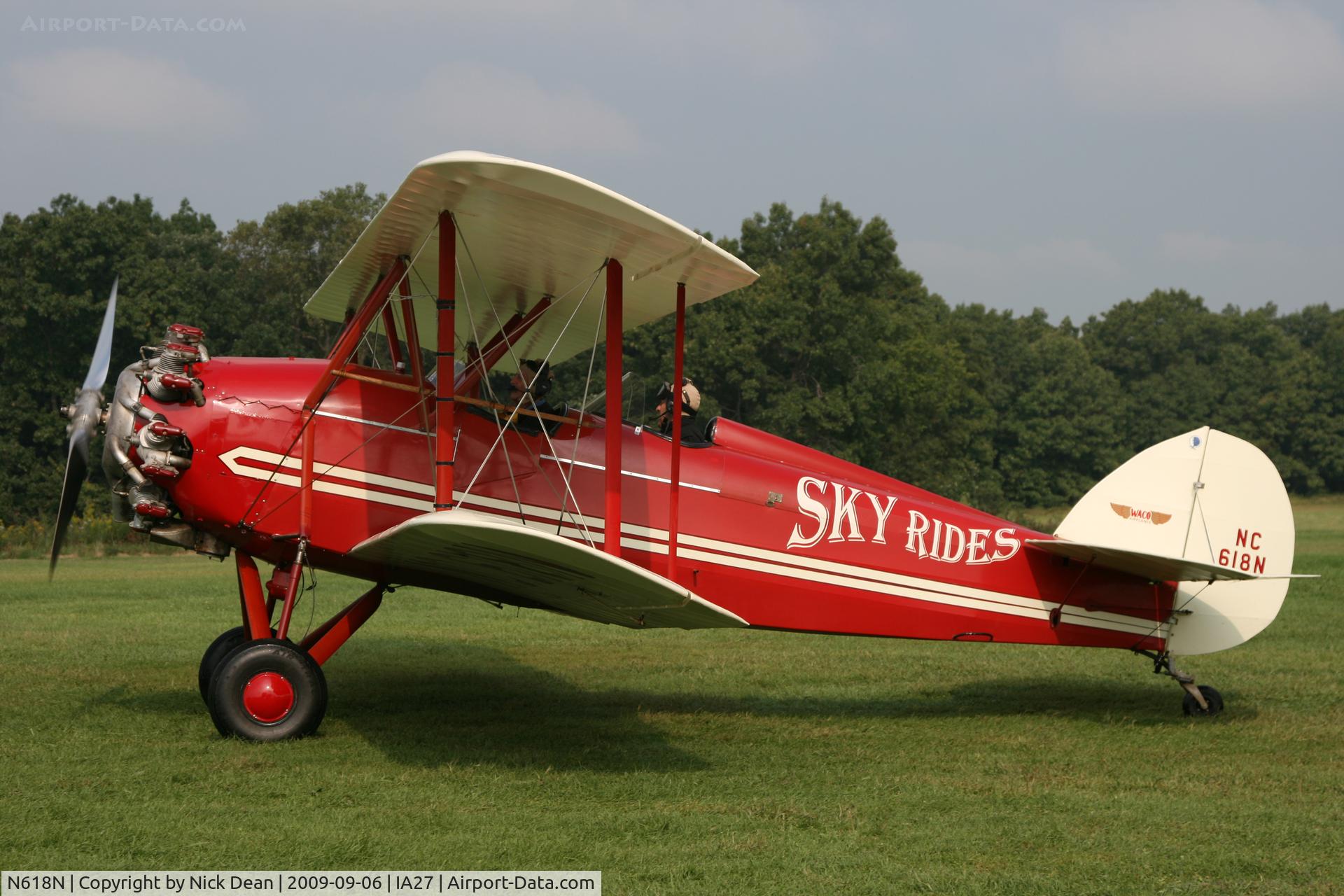 N618N, 1929 Waco ASO C/N 3110, IA27