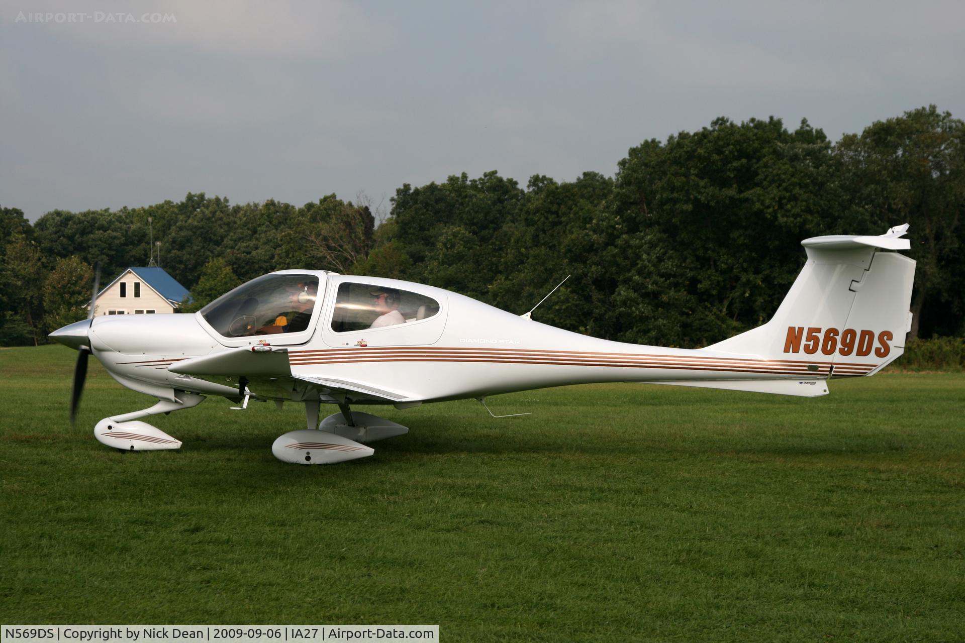 N569DS, 2006 Diamond DA-40 Diamond Star C/N 40.648, IA27