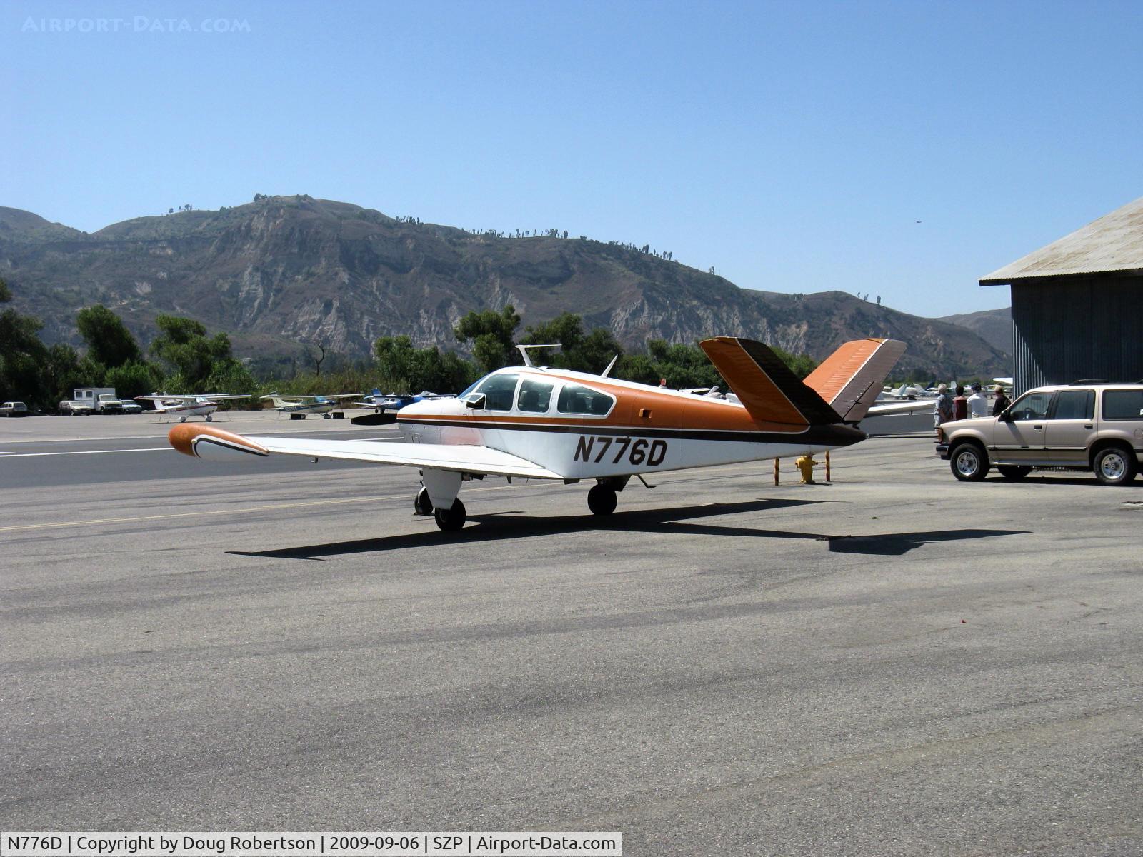 N776D, 1969 Beech V35A-TC Bonanza C/N D-9063T, 1969 Beech V35A-TC TURBO BONANZA, Continental TSIO-520-D 285 Hp, maintains full rated power up to 19,000 ft at maximum speed of 250 mph, refueling