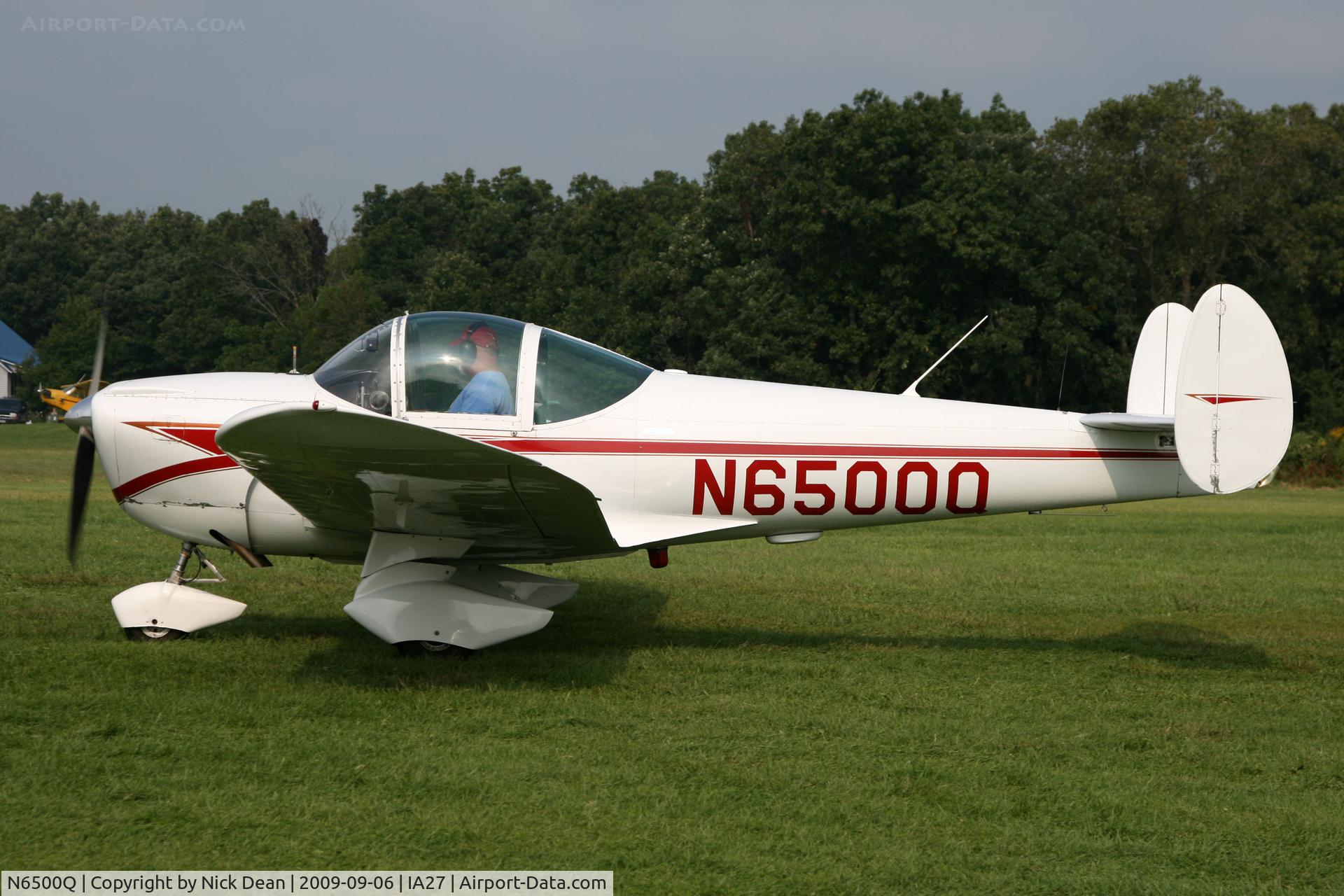 N6500Q, 1966 Alon A2 Aircoupe C/N A-100, IA27