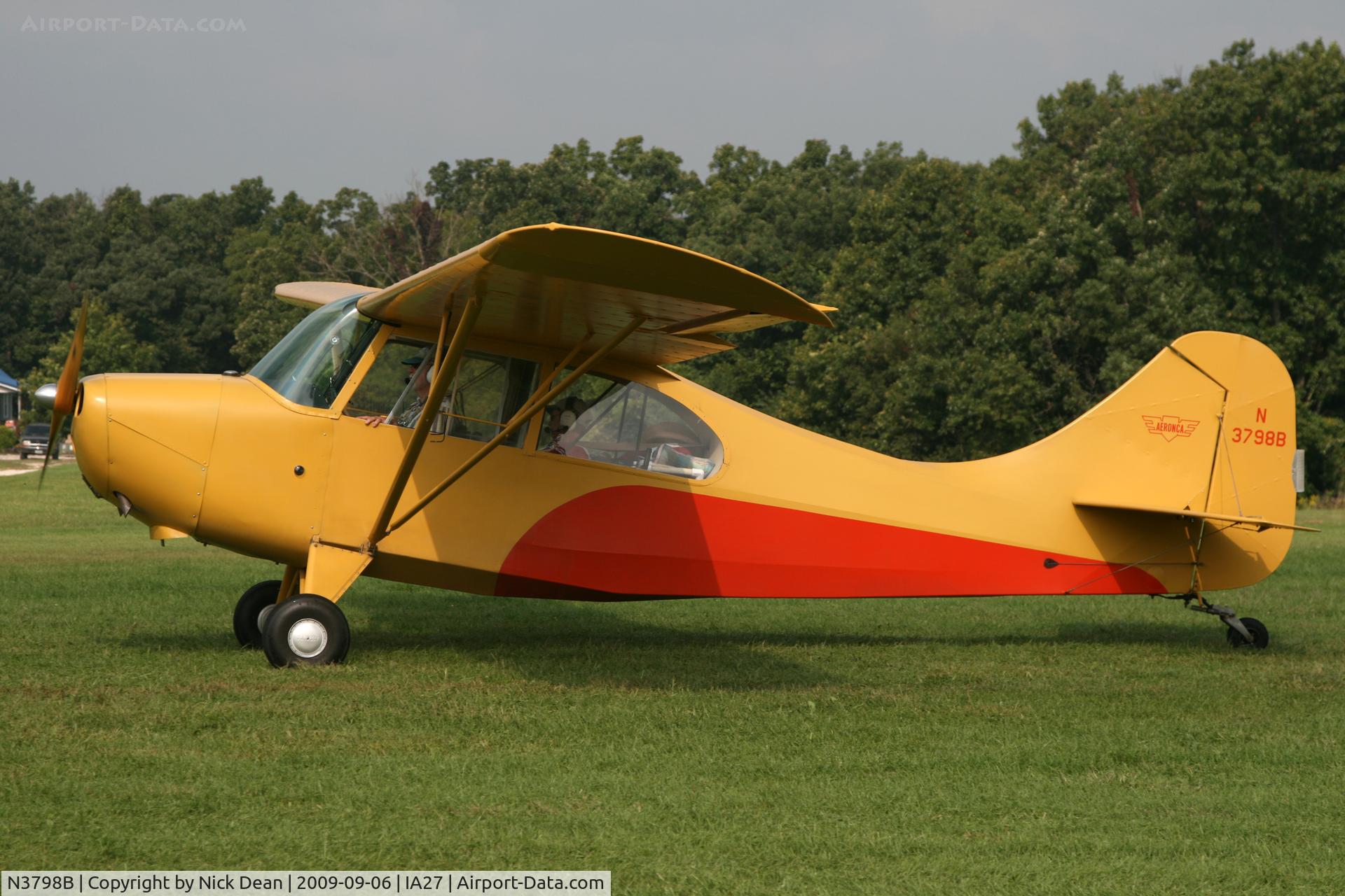 N3798B, Aeronca 7DC C/N 7DC-50, IA27