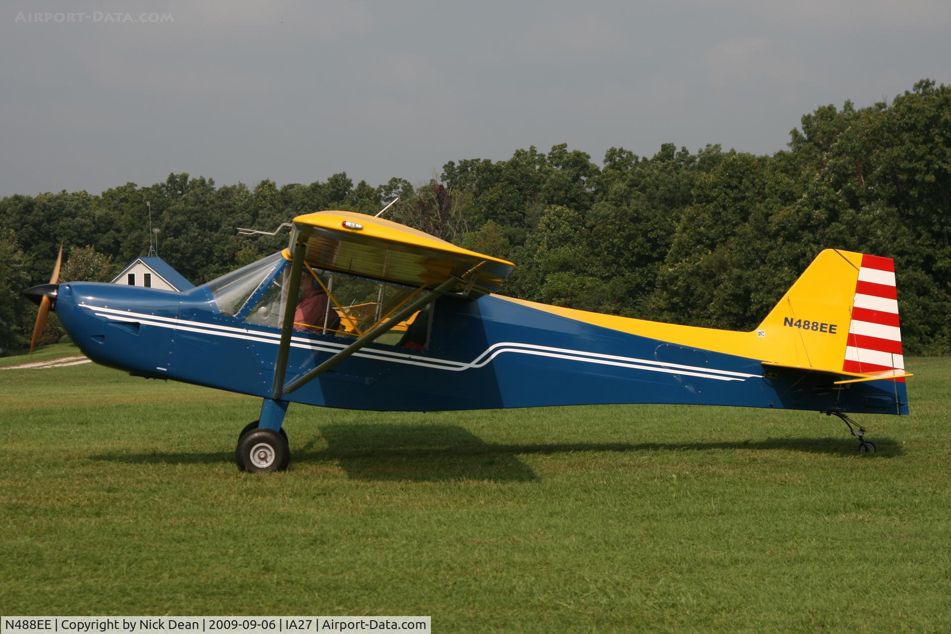 N488EE, 2006 Rans S-7SJ Courier C/N 001 (N488EE), IA27