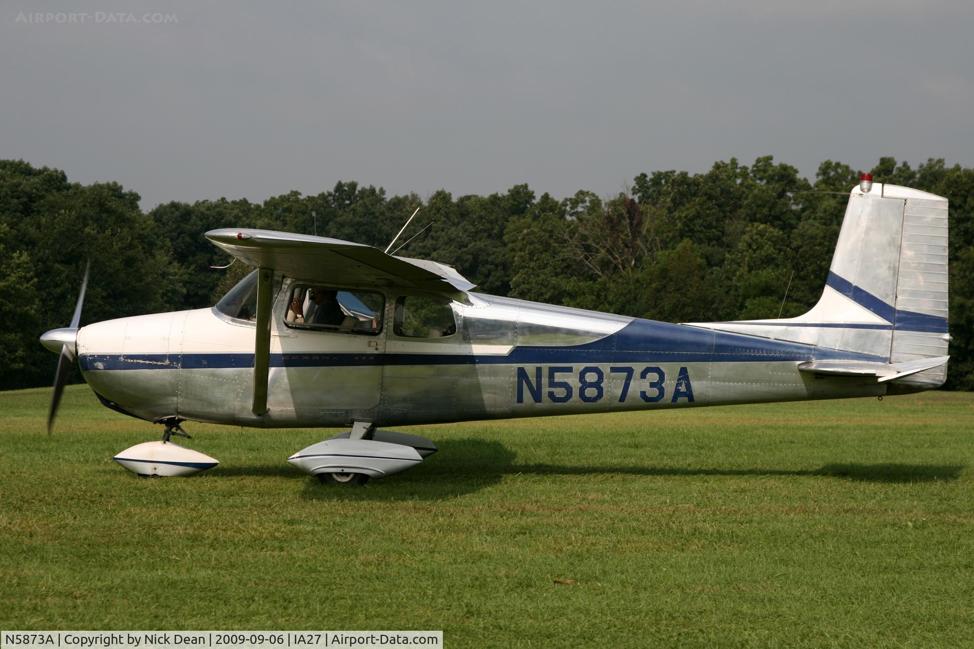 N5873A, 1956 Cessna 172 C/N 28473, IA27