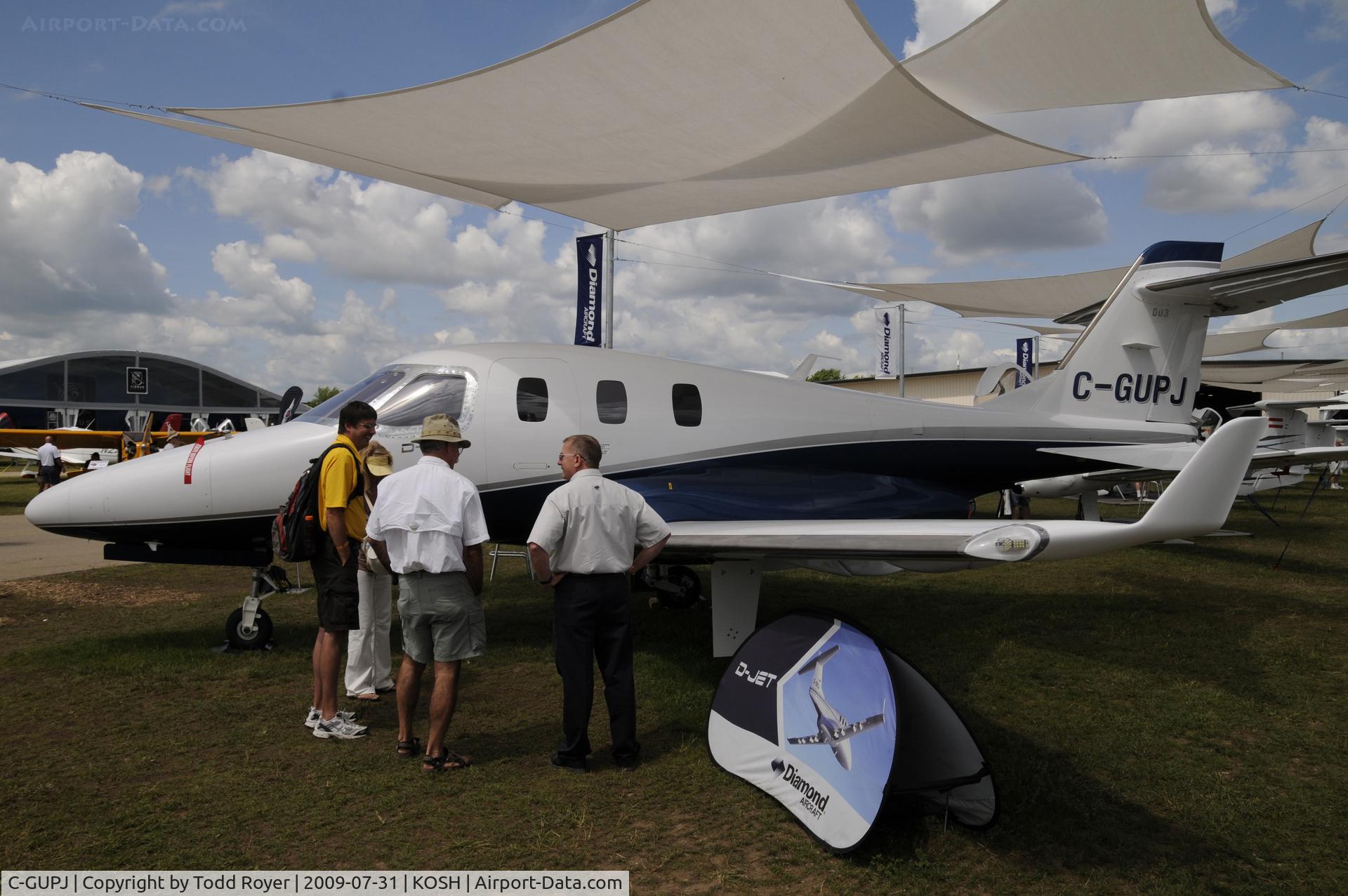 C-GUPJ, 2008 Diamond D-JET C/N DJ1 - 0003, Oshkosh EAA Fly-in 2009
