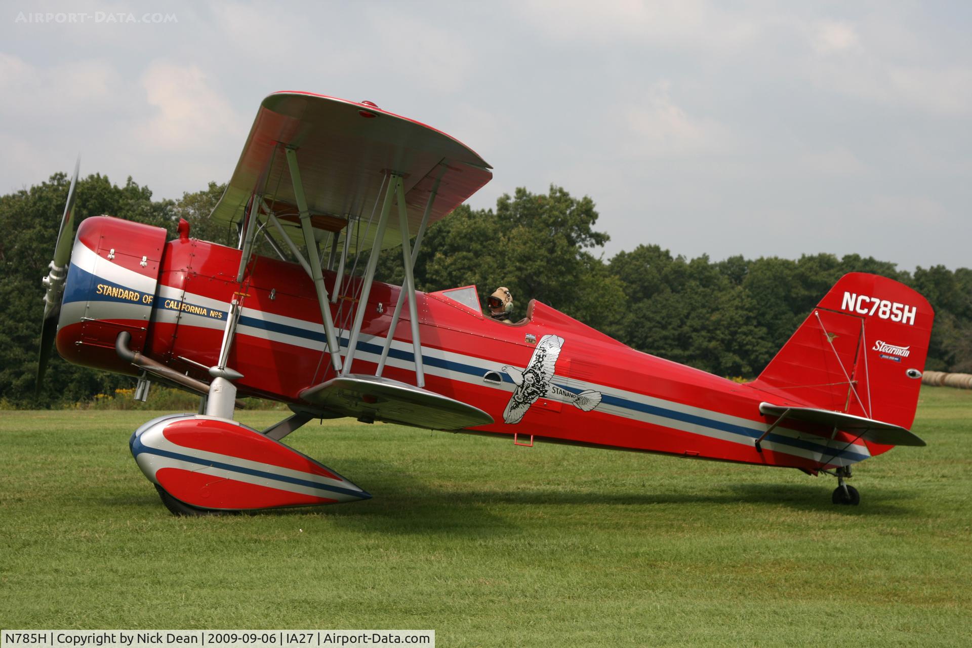 N785H, 1930 Stearman 4-E Junior Speedmail C/N 4022, IA27