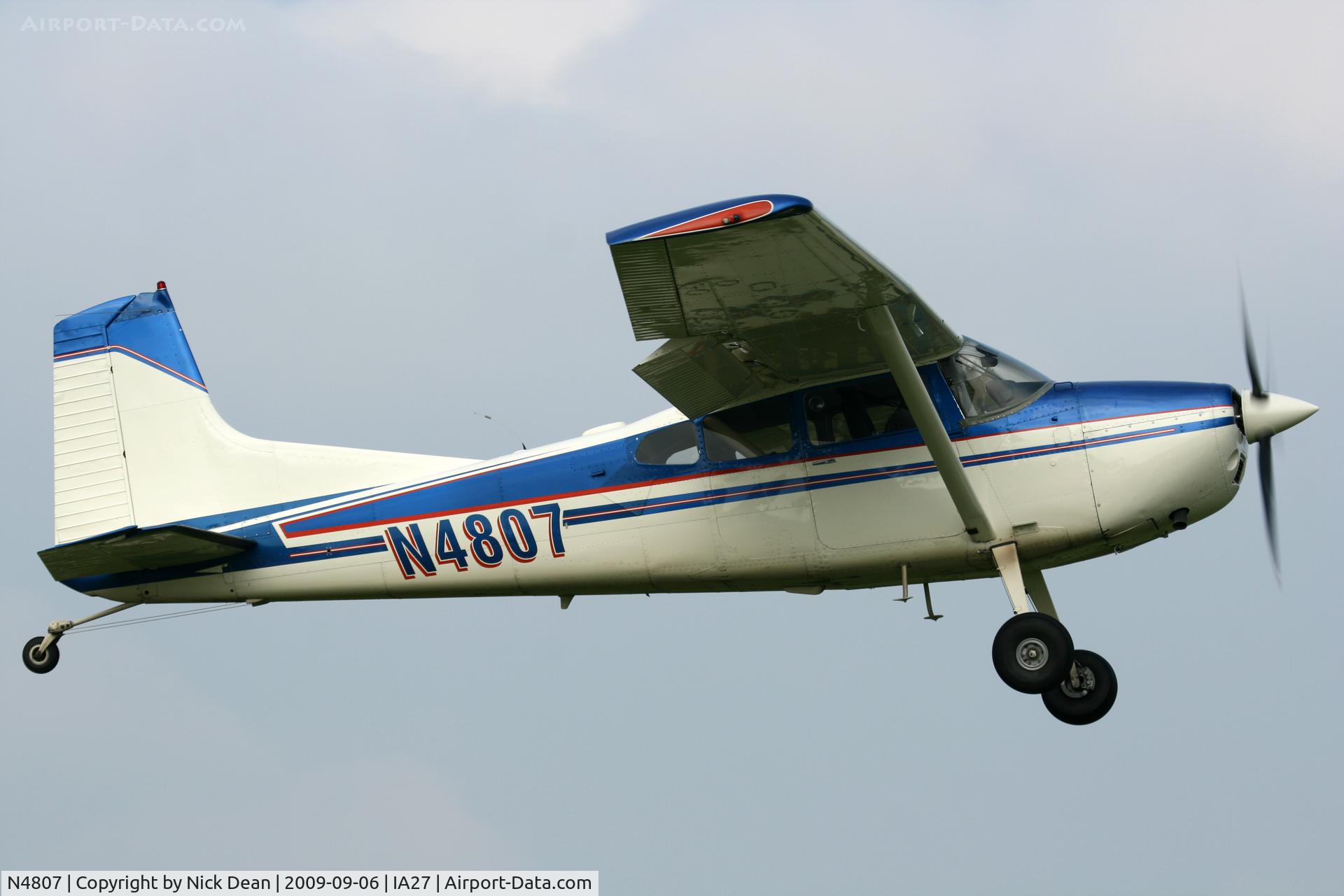 N4807, 1978 Cessna A185F Skywagon 185 C/N 18503532, IA27