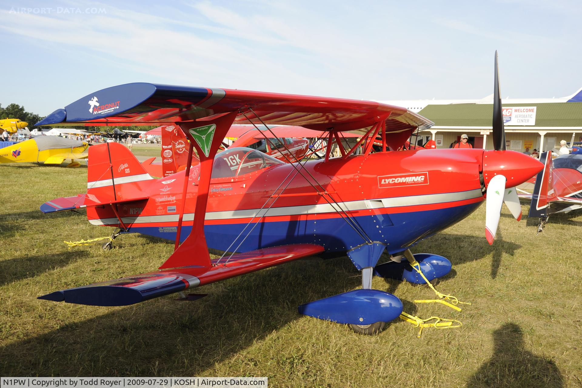 N1PW, 1979 Pitts S-2S Special C/N 1004, Oshkosh EAA Fly-in 2009