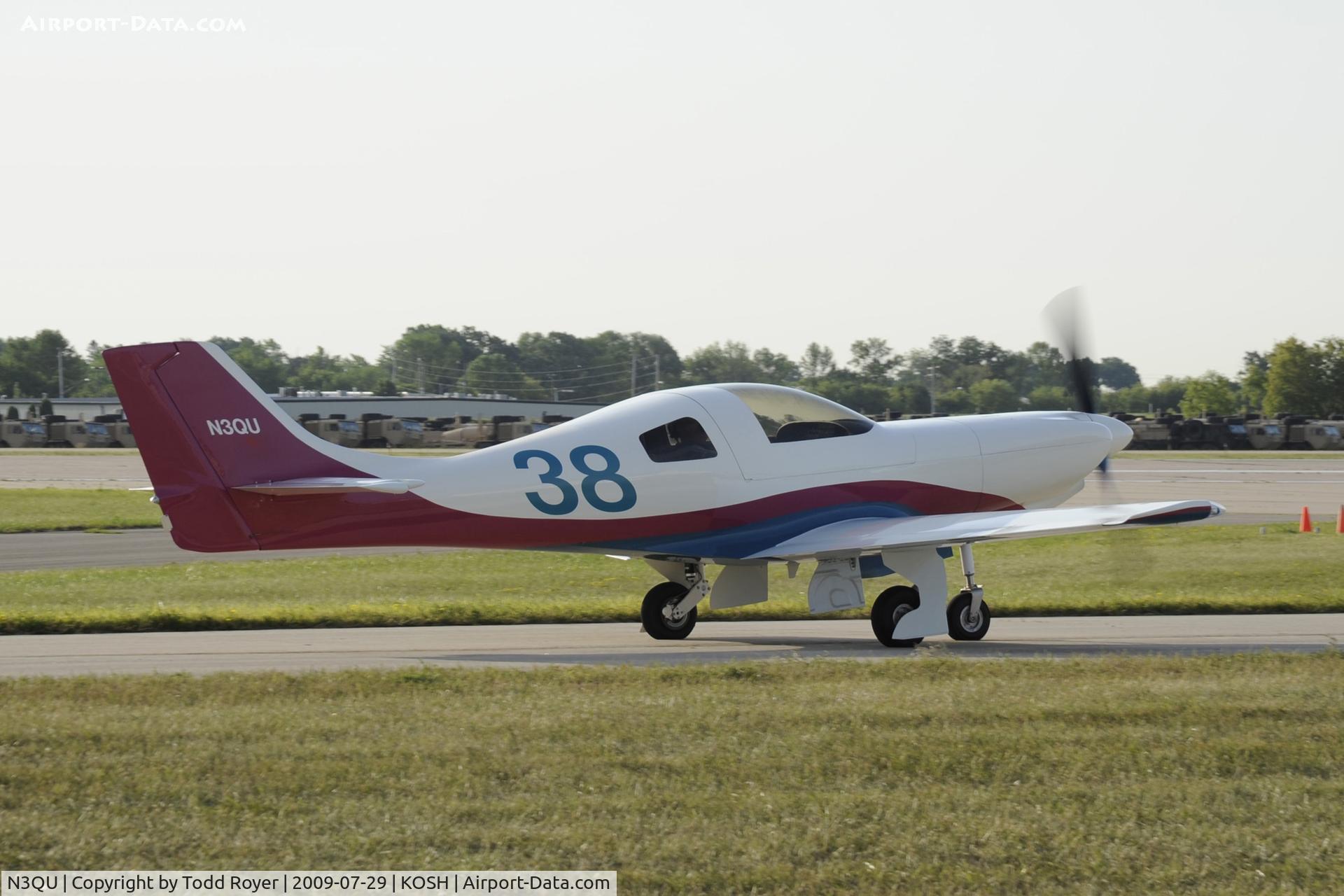 N3QU, 2007 Lancair 360 C/N MQ-1, Taxi for departure
