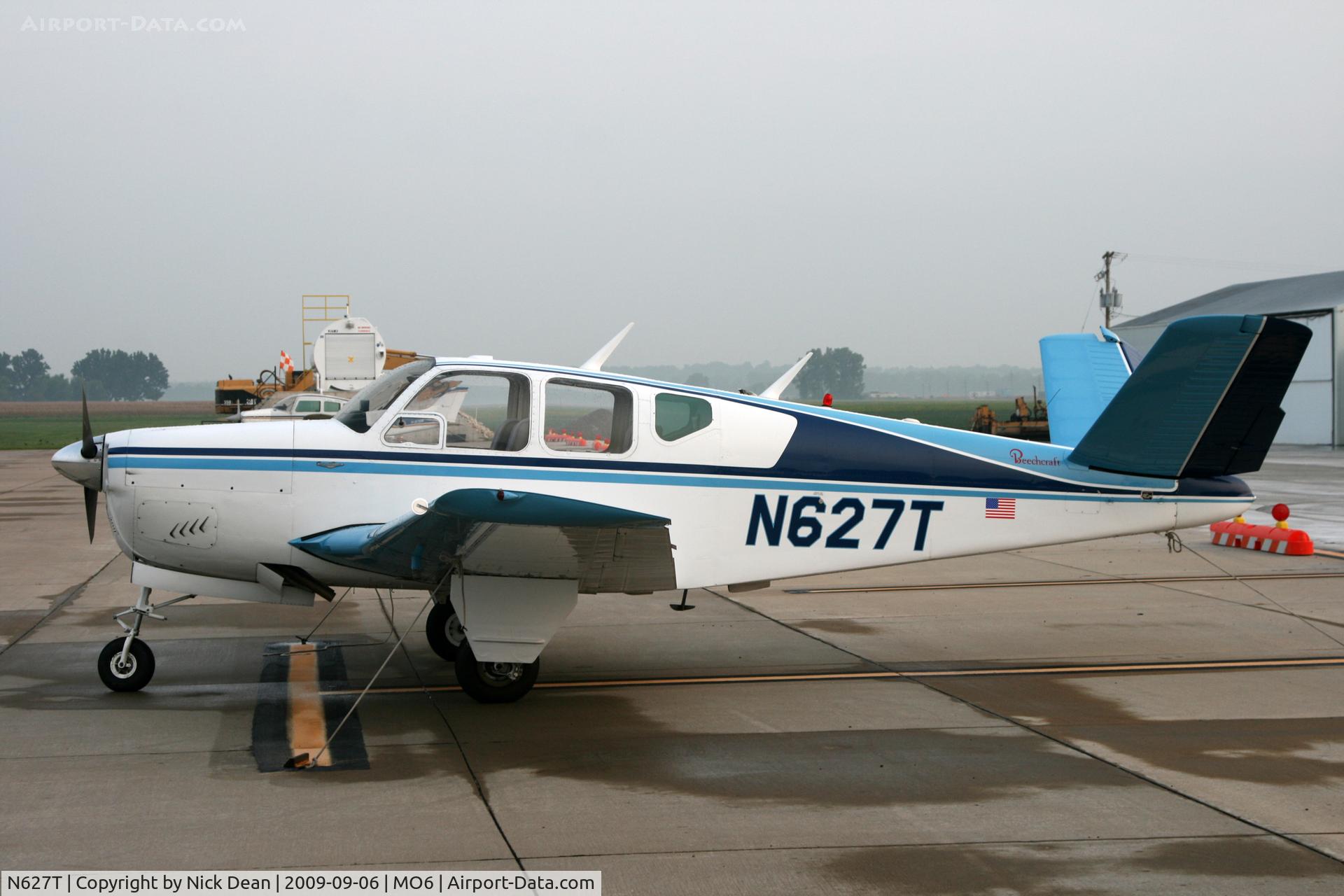 N627T, 1959 Beech K35 Bonanza C/N D-5747, MO6